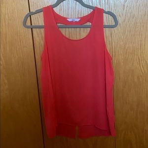 Red tank top